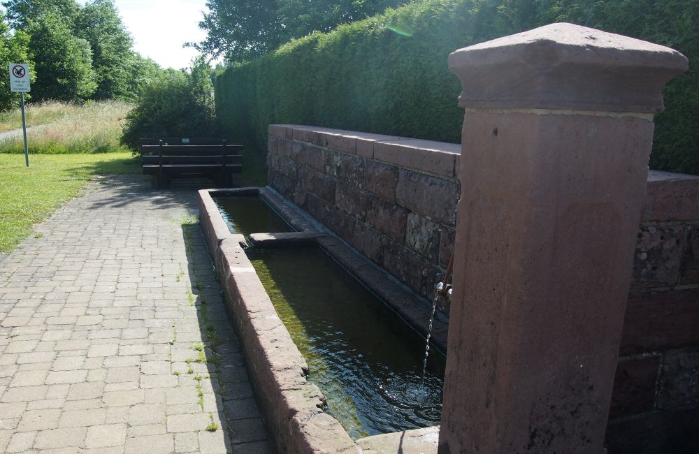 Brunnenanlage in Oberdielbach