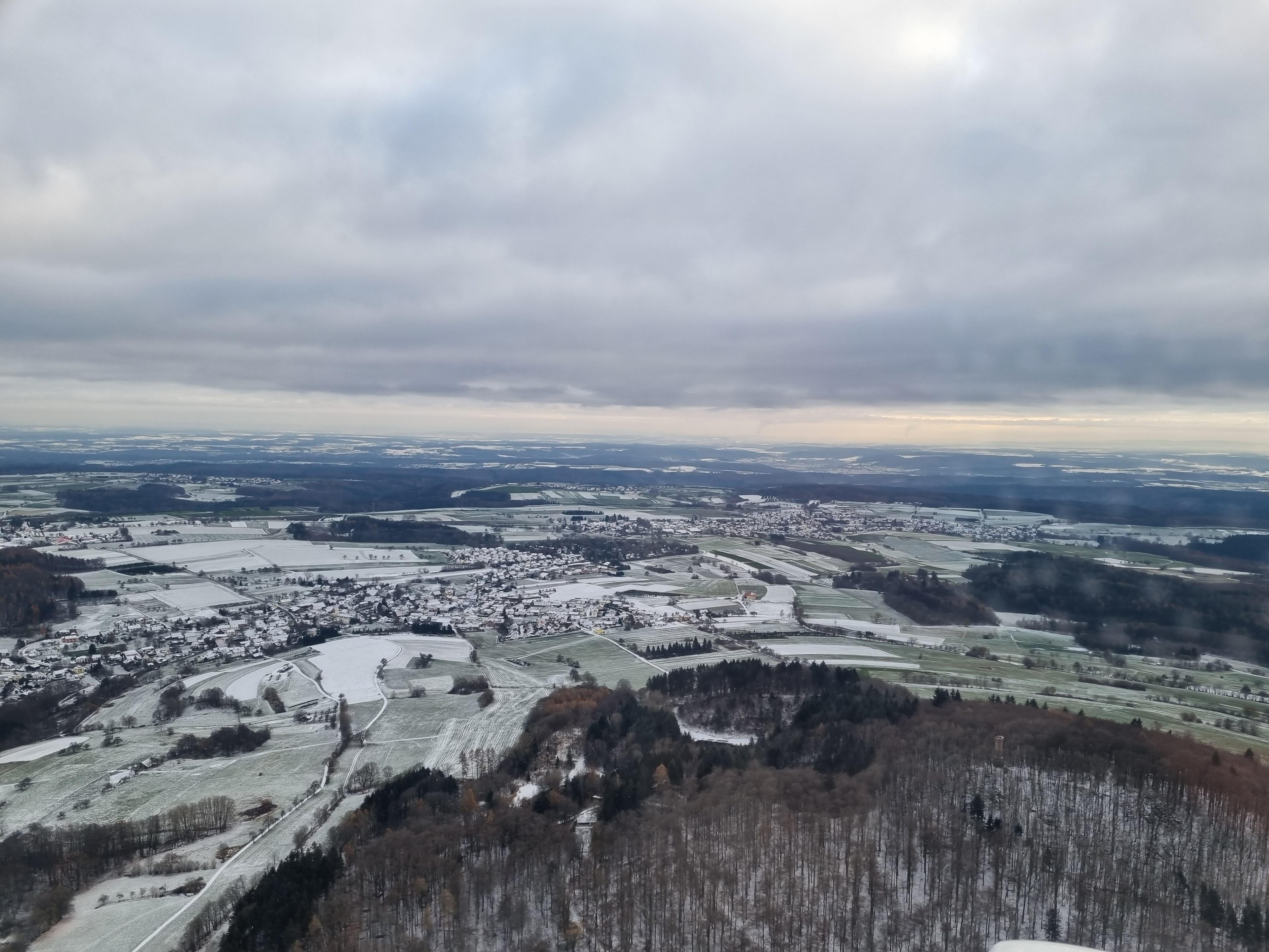 Hochebene Waldbrunn im Winter